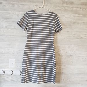 Old Navy Formal Striped Dress- cotton, M Tall